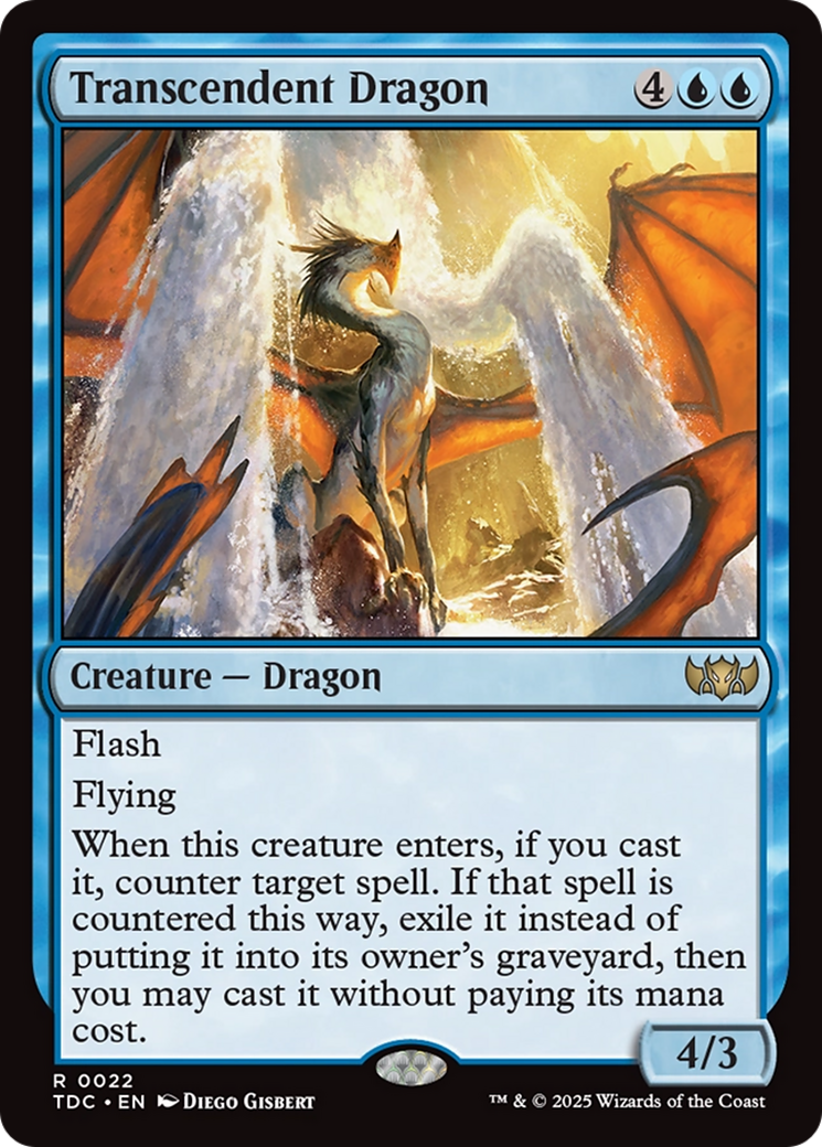Transcendent Dragon [Tarkir: Dragonstorm Commander] | Exor Games New Glasgow