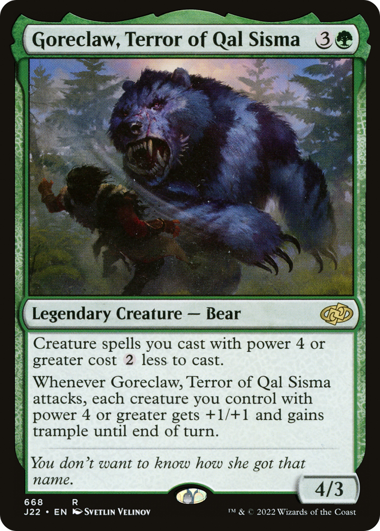 Goreclaw, Terror of Qal Sisma [Jumpstart 2022] | Exor Games New Glasgow