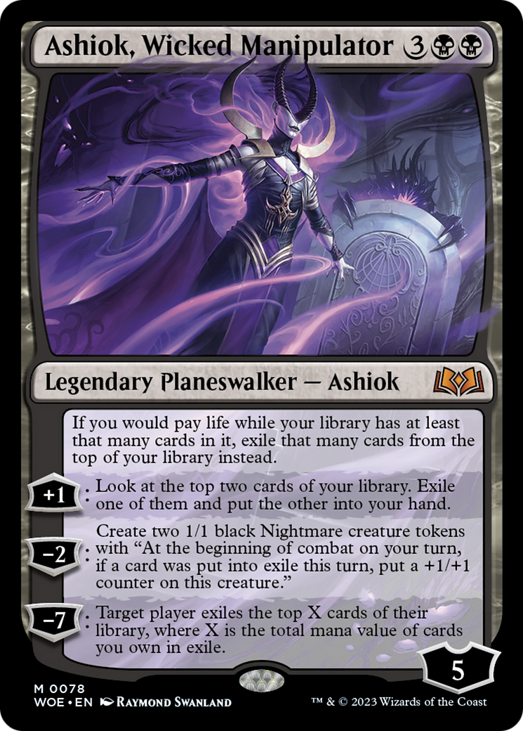 Ashiok, Wicked Manipulator [Wilds of Eldraine] | Exor Games New Glasgow