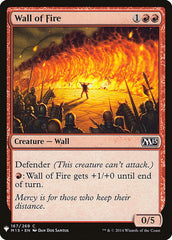 Wall of Fire [Mystery Booster] | Exor Games New Glasgow