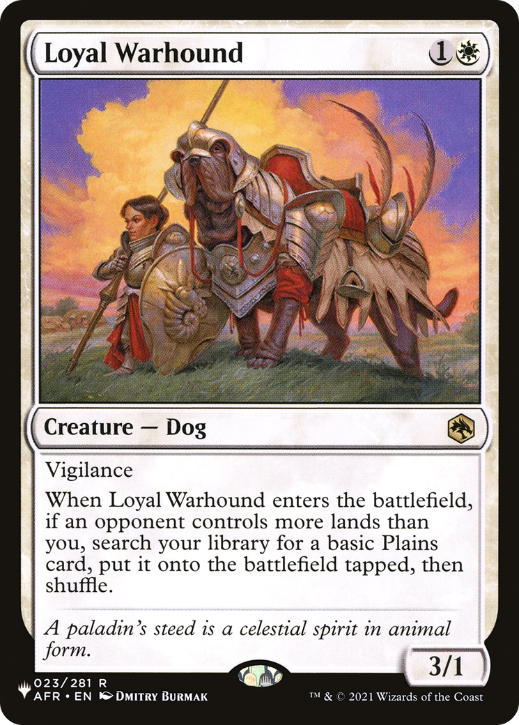 Loyal Warhound [The List] | Exor Games New Glasgow