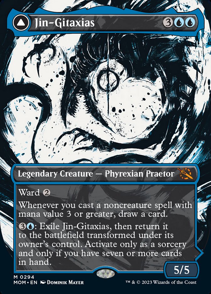 Jin-Gitaxias // The Great Synthesis (Showcase Planar Booster Fun) [March of the Machine] | Exor Games New Glasgow