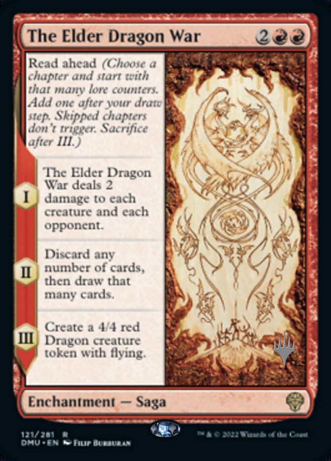 The Elder Dragon War (Promo Pack) [Dominaria United Promos] | Exor Games New Glasgow