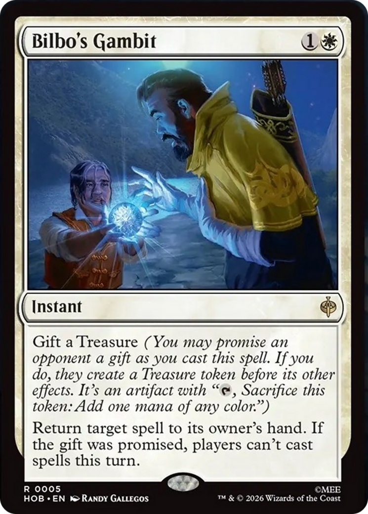 Bilbo's Gambit (Extended Art) [The Hobbit] | Exor Games New Glasgow