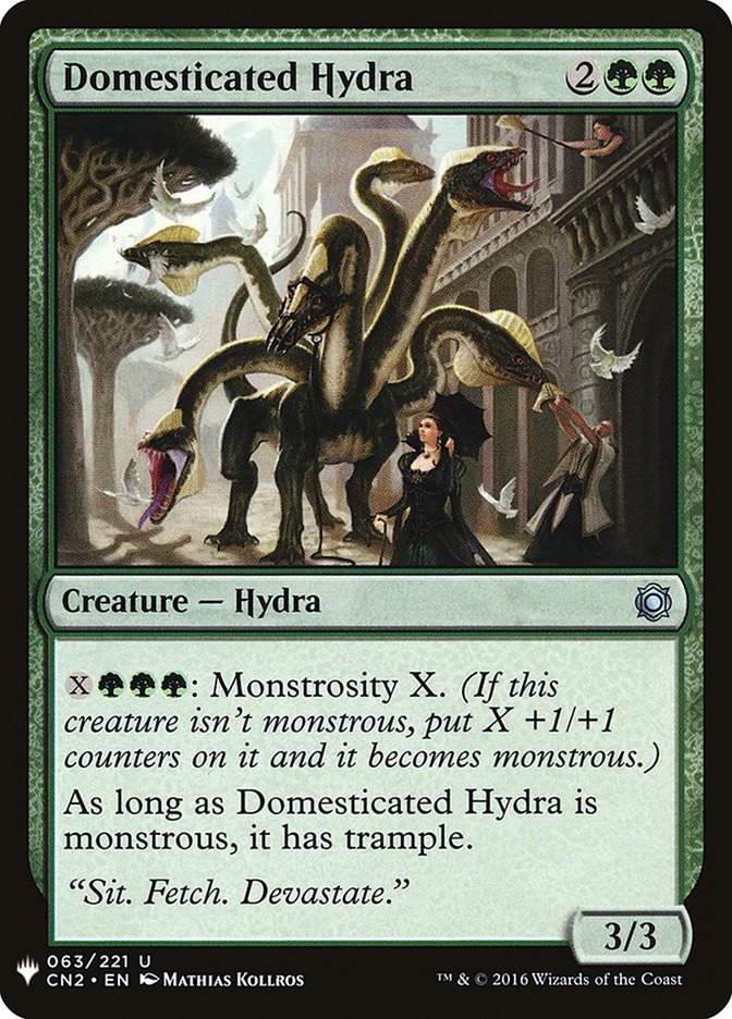 Domesticated Hydra [Mystery Booster] | Exor Games New Glasgow