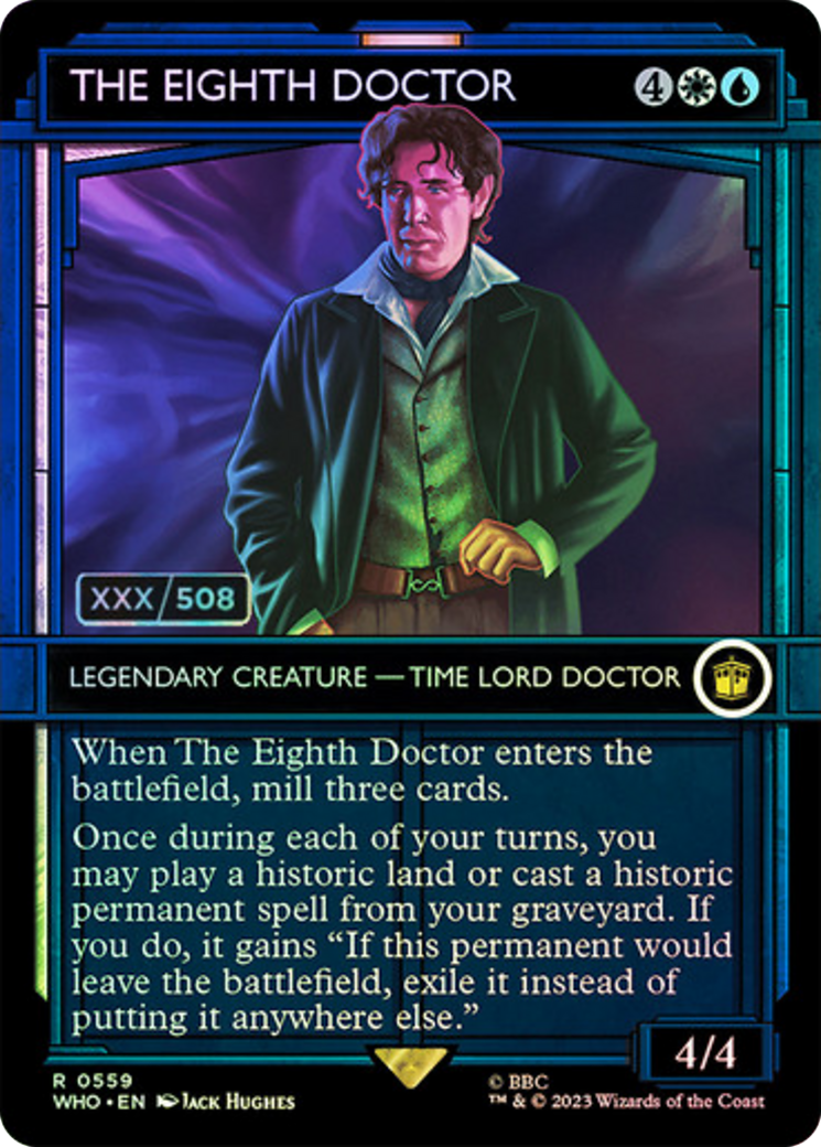 The Eighth Doctor (Serial Numbered) [Doctor Who] | Exor Games New Glasgow