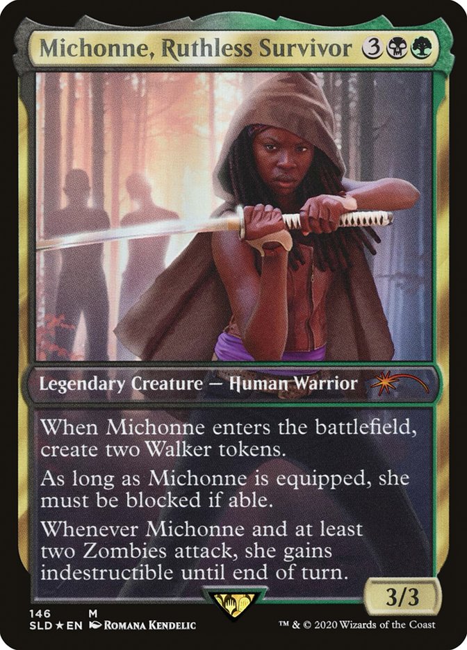 Michonne, Ruthless Survivor [Secret Lair Drop Series] | Exor Games New Glasgow