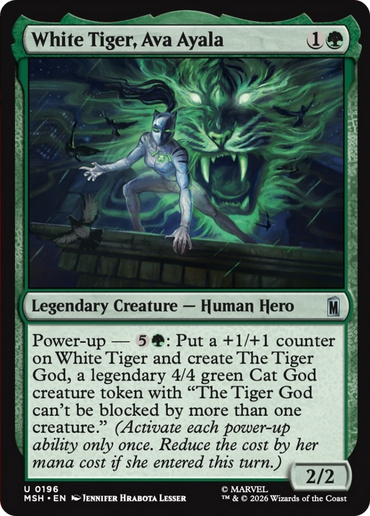 White Tiger, Ava Ayala [Marvel Super Heroes] | Exor Games New Glasgow