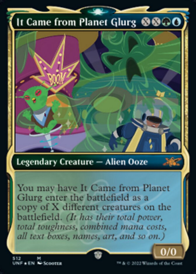 It Came from Planet Glurg (Showcase) (Galaxy Foil) [Unfinity] | Exor Games New Glasgow