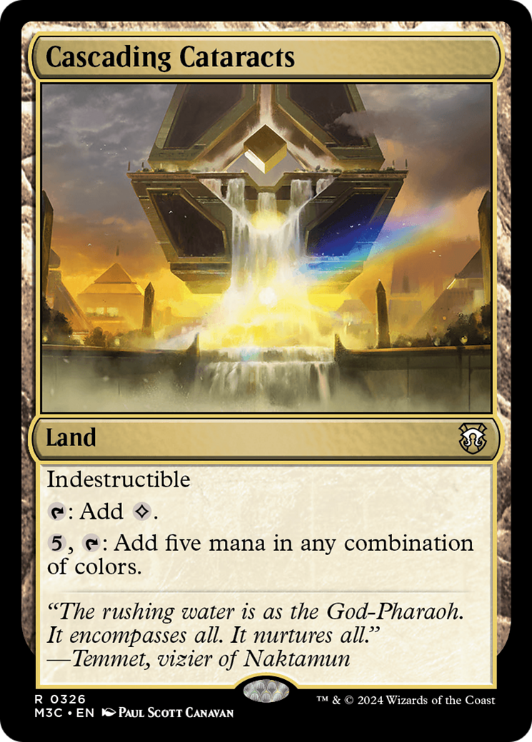 Cascading Cataracts (Ripple Foil) [Modern Horizons 3 Commander] | Exor Games New Glasgow