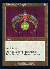 Talisman of Impulse (Foil Etched) [Secret Lair Drop Series] | Exor Games New Glasgow