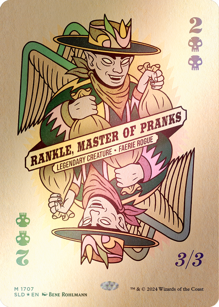 Rankle, Master of Pranks (Rainbow Foil) [Secret Lair Drop Series] | Exor Games New Glasgow