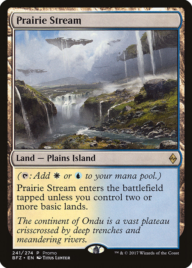 Prairie Stream (Promo) [Standard Showdown Promos] | Exor Games New Glasgow