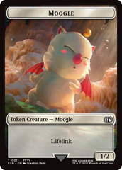 Hero (0005) // Moogle (0011) Double-Sided Token [FINAL FANTASY Tokens] | Exor Games New Glasgow