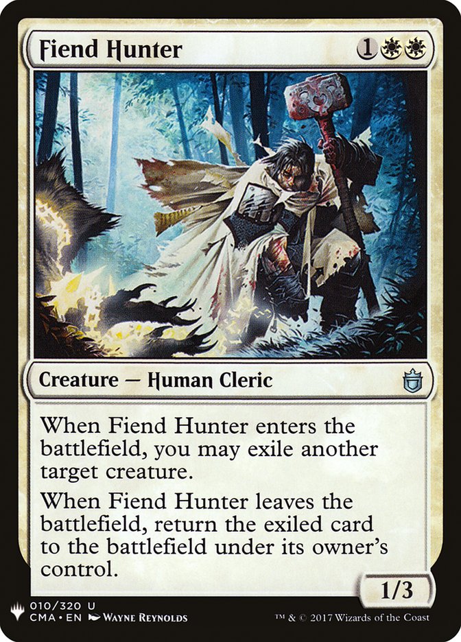 Fiend Hunter [Mystery Booster] | Exor Games New Glasgow