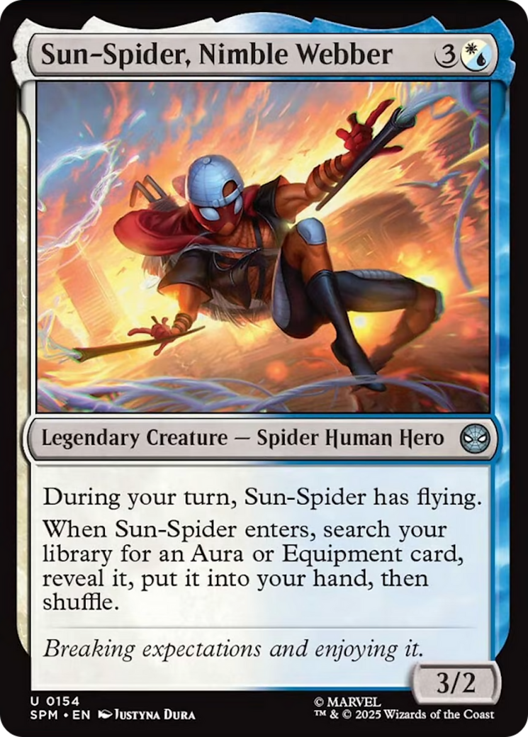 Sun-Spider, Nimble Webber [Marvel's Spider-Man] | Exor Games New Glasgow