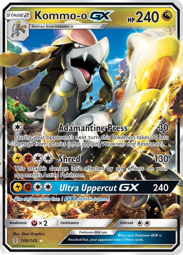 Kommo-o GX (100/145) [Sun & Moon: Guardians Rising] | Exor Games New Glasgow