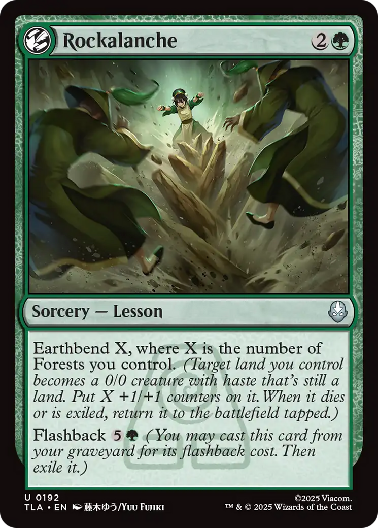 Rockalanche [Avatar: The Last Airbender] | Exor Games New Glasgow