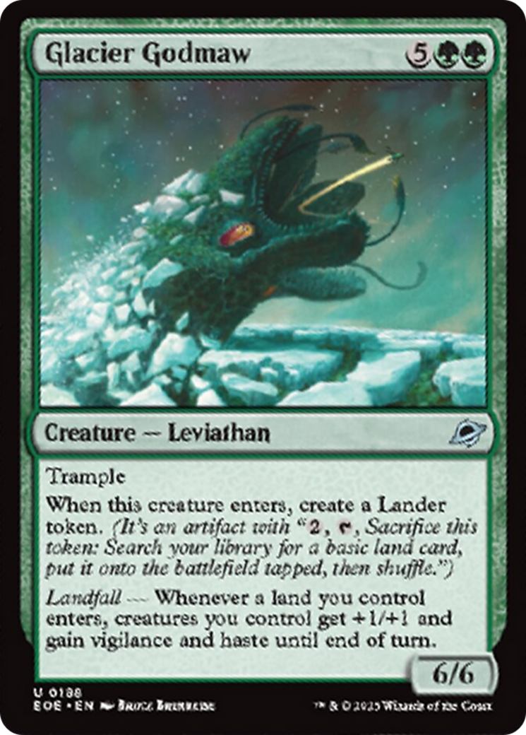 Glacier Godmaw [Edge of Eternities] | Exor Games New Glasgow