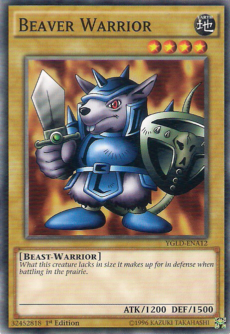 Beaver Warrior [YGLD-ENA12] Common | Exor Games New Glasgow