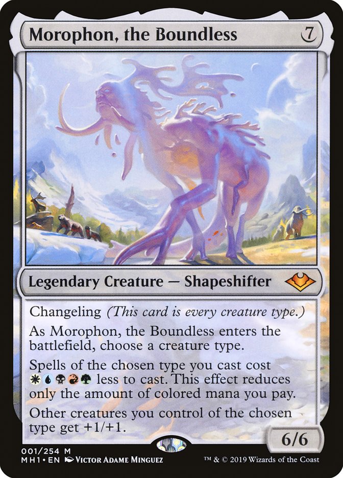 Morophon, the Boundless [Modern Horizons] | Exor Games New Glasgow