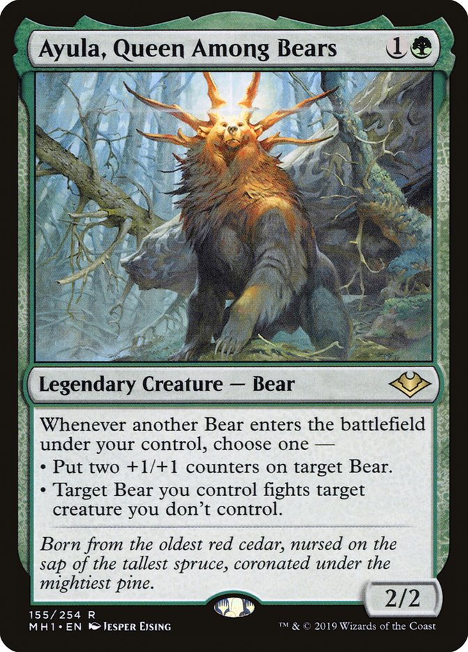 Ayula, Queen Among Bears [Modern Horizons] | Exor Games New Glasgow