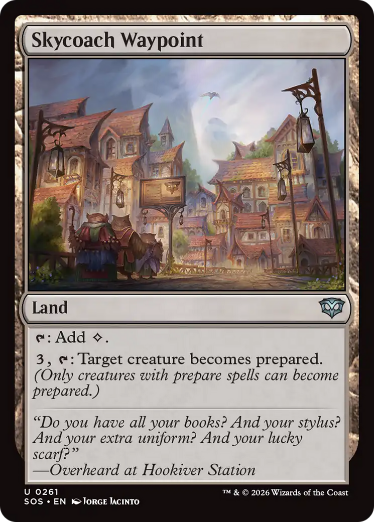 Skycoach Waypoint [Secrets of Strixhaven] | Exor Games New Glasgow