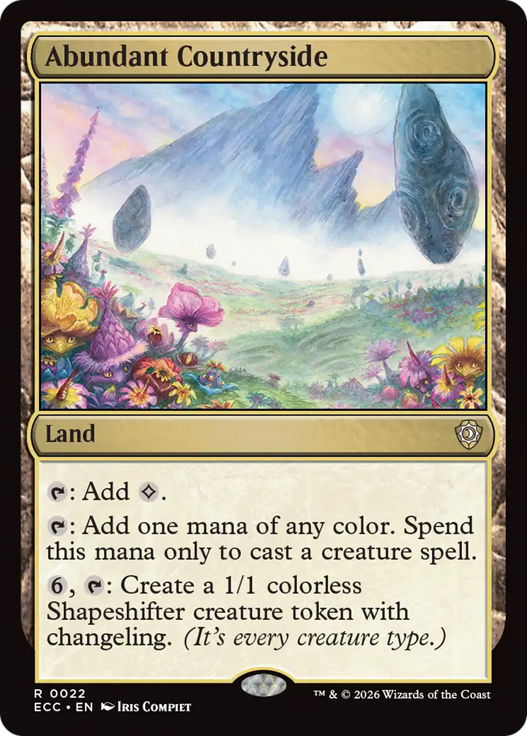 Abundant Countryside [Lorwyn Eclipsed Commander] | Exor Games New Glasgow