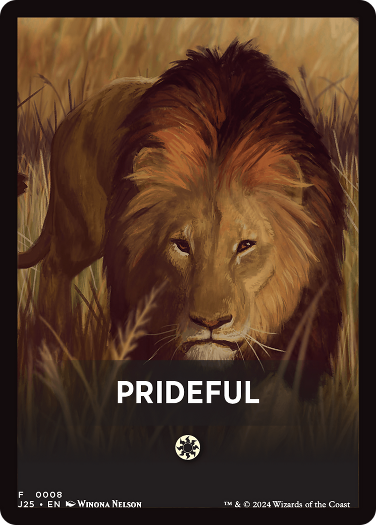 Prideful Theme Card [Foundations Jumpstart Front Cards] | Exor Games New Glasgow