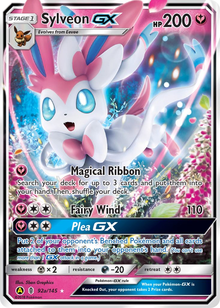 Sylveon GX (92a/145) [Alternate Art Promos] | Exor Games New Glasgow