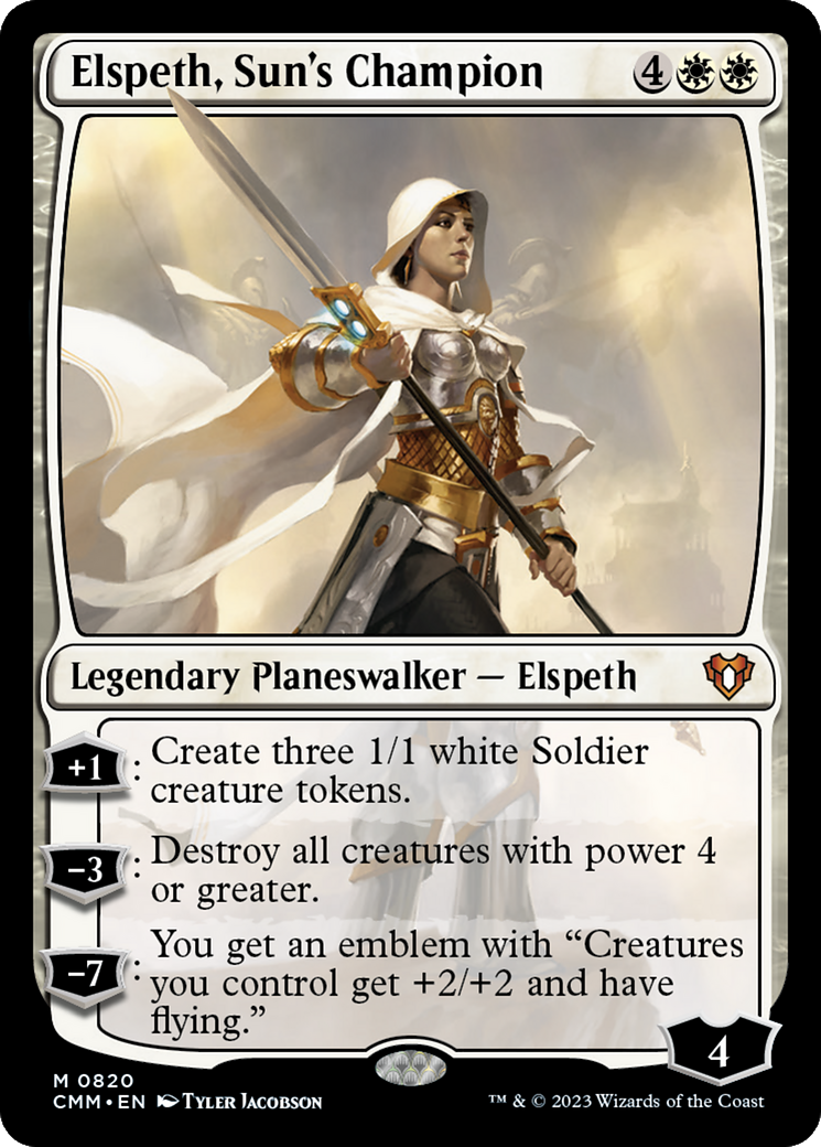 Elspeth, Sun's Champion [Commander Masters] | Exor Games New Glasgow