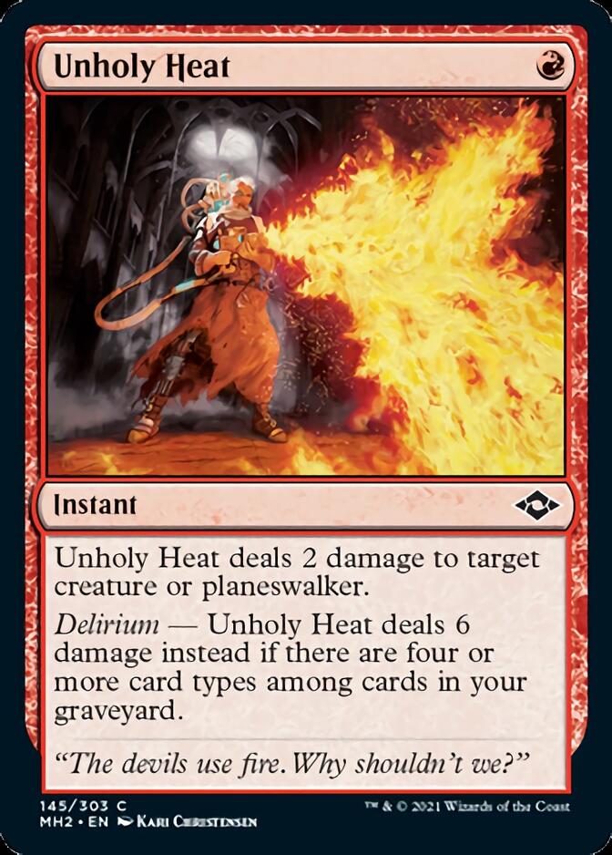 Unholy Heat [Modern Horizons 2] | Exor Games New Glasgow