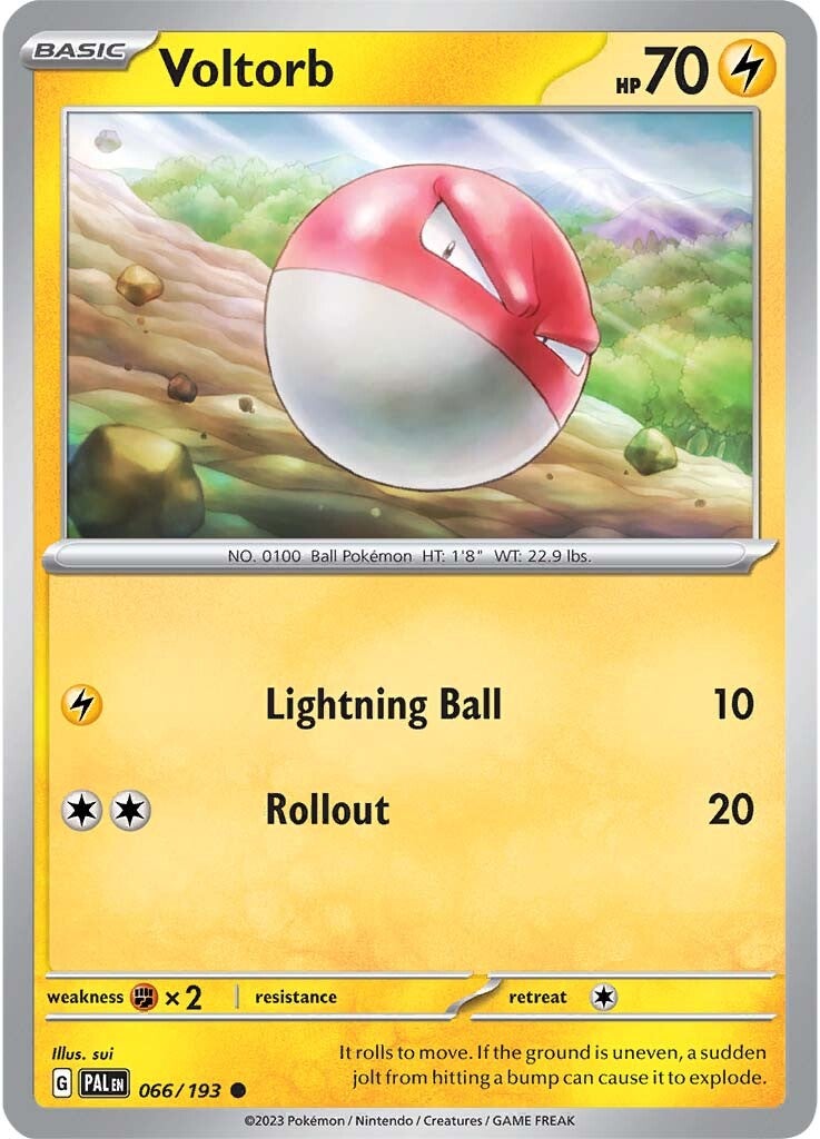 Voltorb (066/193) [Scarlet & Violet: Paldea Evolved] | Exor Games New Glasgow