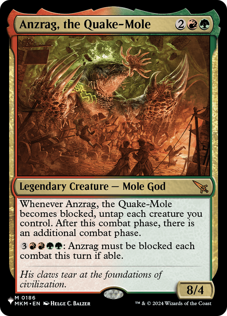 Anzrag, the Quake-Mole [The List] | Exor Games New Glasgow