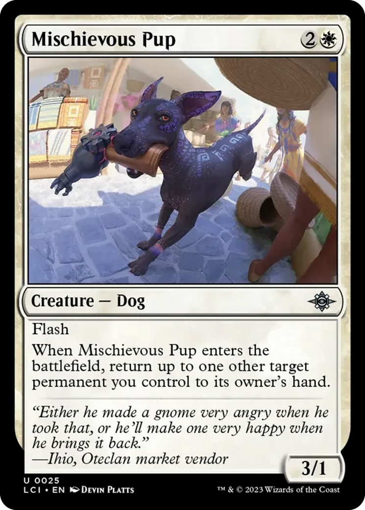 Mischievous Pup [The Lost Caverns of Ixalan] | Exor Games New Glasgow