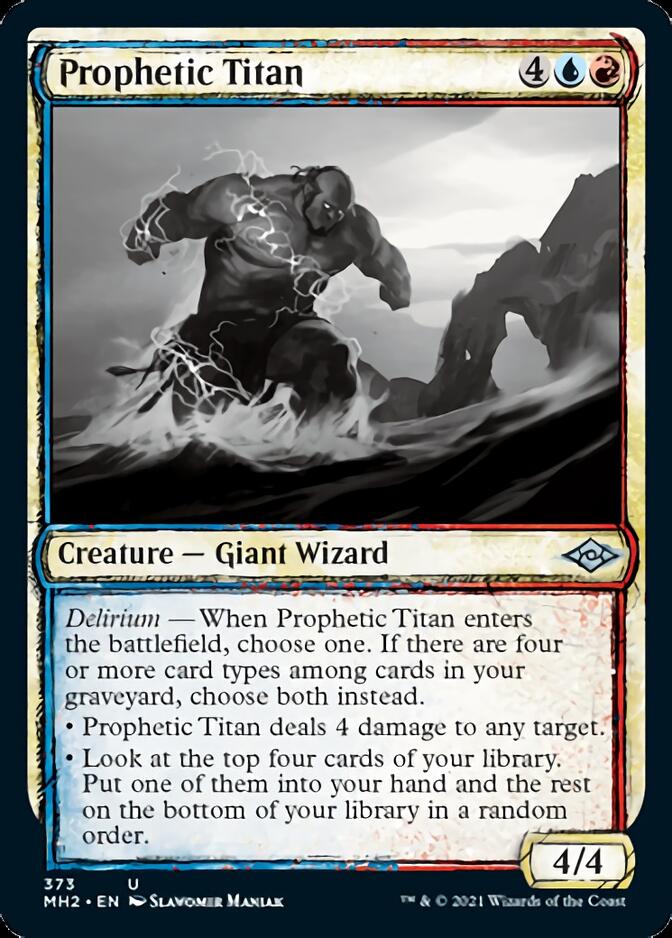 Prophetic Titan (Sketch) [Modern Horizons 2] | Exor Games New Glasgow