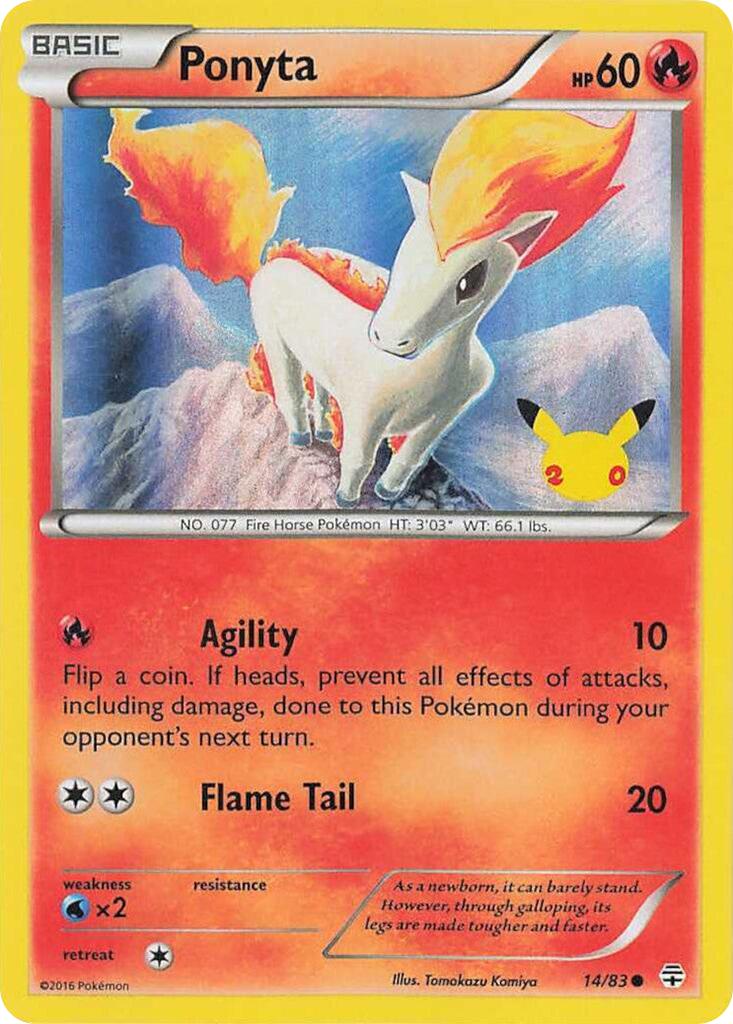 Ponyta (014/083) [Celebrations: 25th Anniversary] | Exor Games New Glasgow