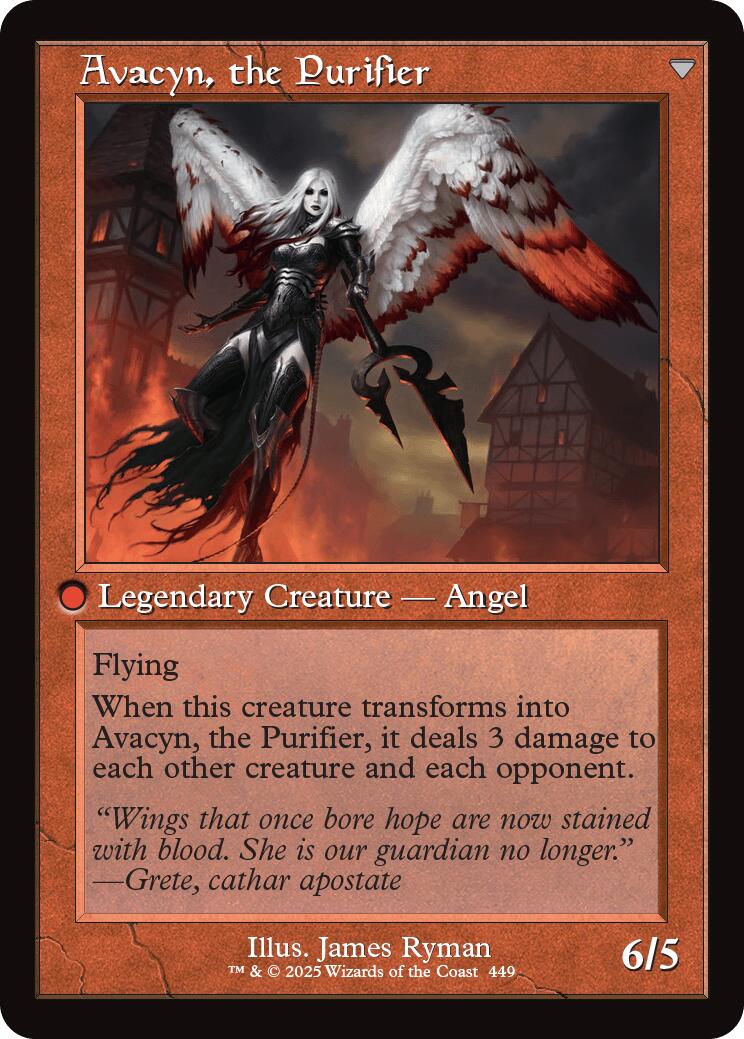 Archangel Avacyn // Avacyn, the Purifier (Retro Frame) [Innistrad Remastered] | Exor Games New Glasgow