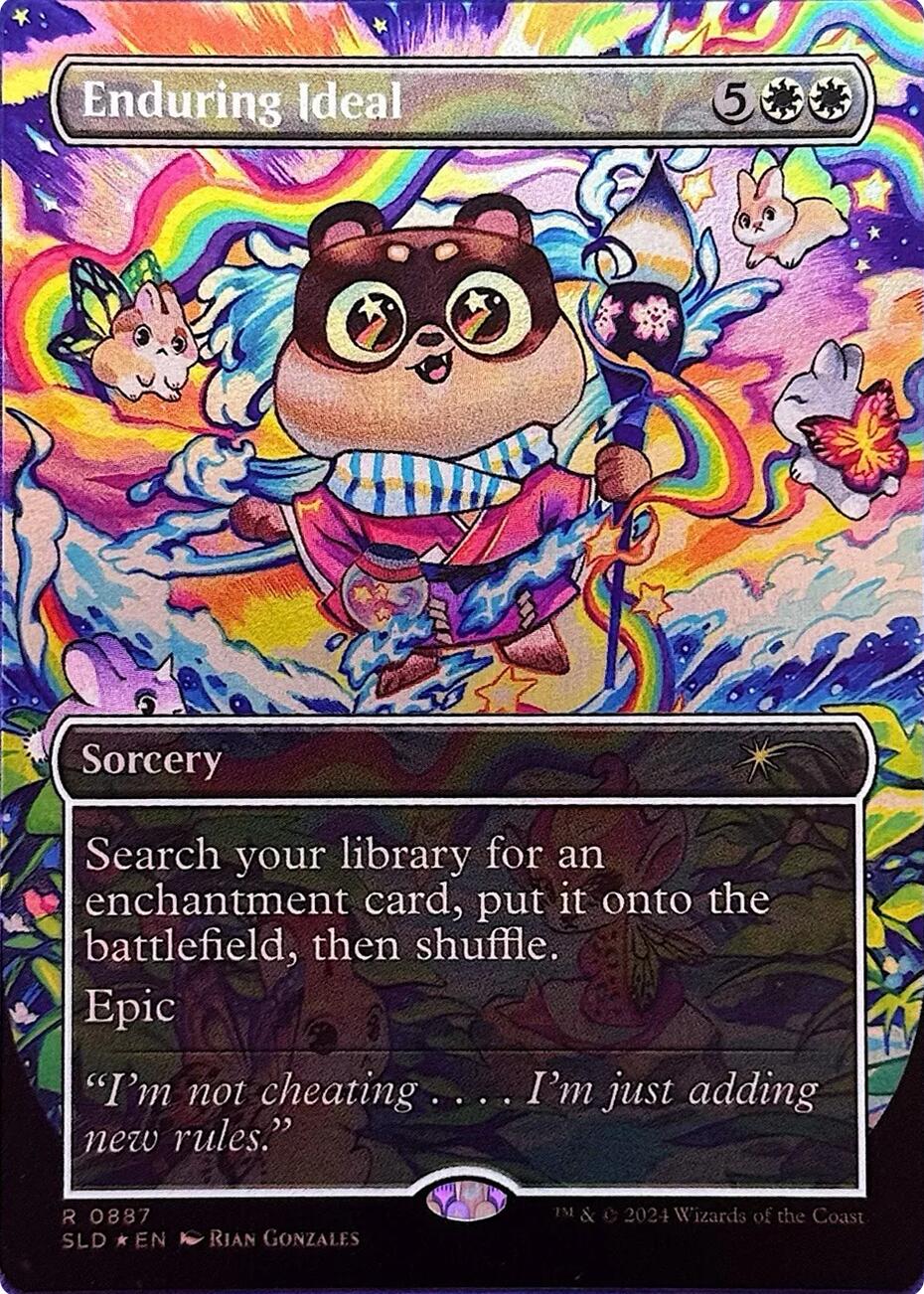 Enduring Ideal (Rainbow Foil) [Secret Lair Drop Series] | Exor Games New Glasgow