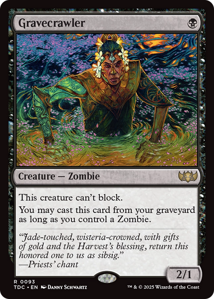 Gravecrawler [Tarkir: Dragonstorm Commander] | Exor Games New Glasgow
