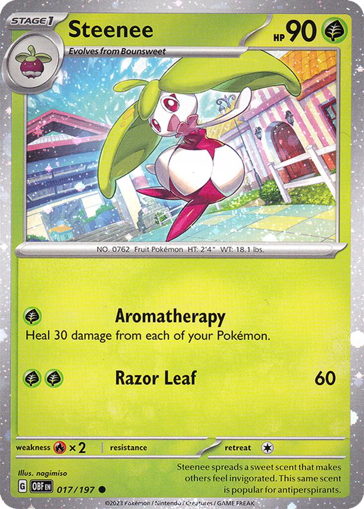 Steenee (017/197) (Cosmos Holo) [Miscellaneous Cards] | Exor Games New Glasgow