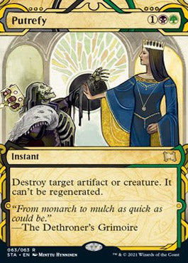 Putrefy (Foil Etched) [Strixhaven: Mystical Archive] | Exor Games New Glasgow