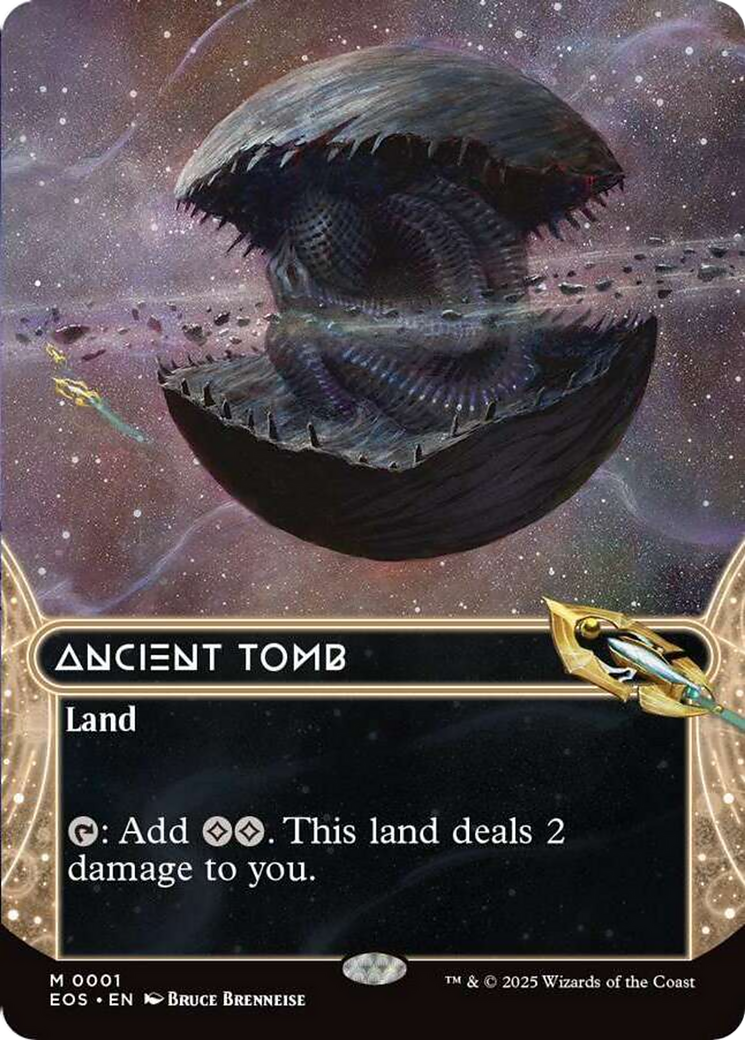 Ancient Tomb (0001) (Borderless) [Edge of Eternities: Stellar Sights] | Exor Games New Glasgow