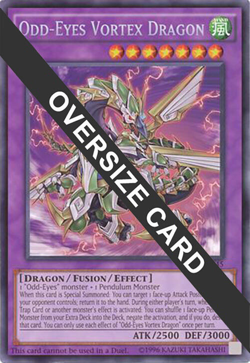 Odd-Eyes Vortex Dragon (Oversized) [DOCS-EN045] Promo | Exor Games New Glasgow