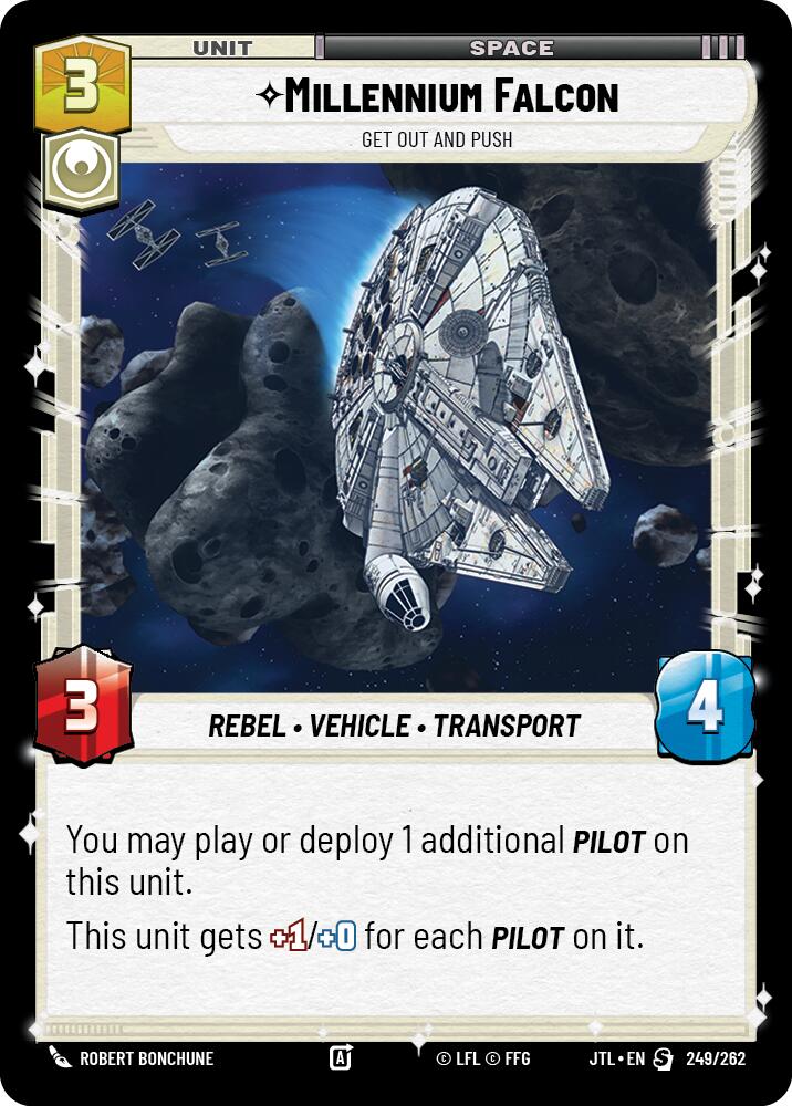 Millennium Falcon - Get Out And Push (249/262) (249/257) [Jump to Lightspeed] | Exor Games New Glasgow