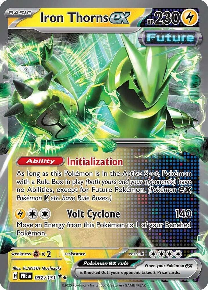 Iron Thorns ex (032/131) [Scarlet & Violet: Prismatic Evolutions] | Exor Games New Glasgow