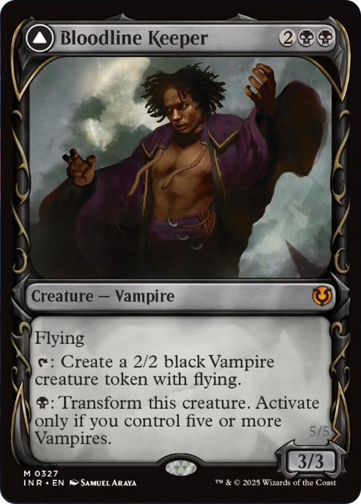 Bloodline Keeper // Lord of Lineage (Showcase) [Innistrad Remastered] | Exor Games New Glasgow
