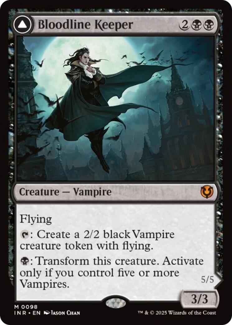 Bloodline Keeper // Lord of Lineage [Innistrad Remastered] | Exor Games New Glasgow