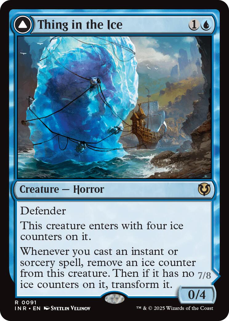 Thing in the Ice // Awoken Horror [Innistrad Remastered] | Exor Games New Glasgow