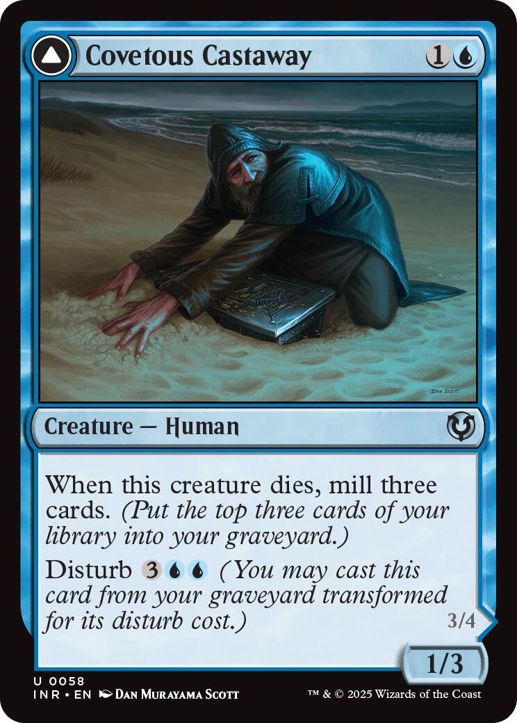 Covetous Castaway // Ghostly Castigator [Innistrad Remastered] | Exor Games New Glasgow